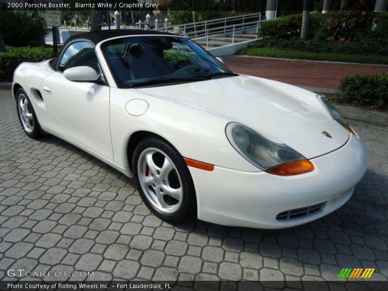 Front 3/4 View of 2000 Boxster 