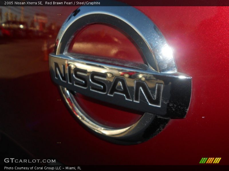 Red Brawn Pearl / Steel/Graphite 2005 Nissan Xterra SE
