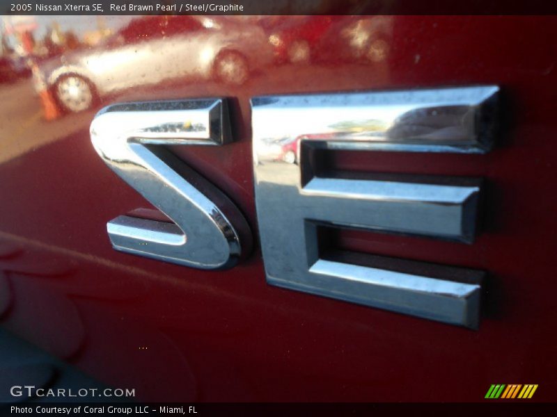 Red Brawn Pearl / Steel/Graphite 2005 Nissan Xterra SE