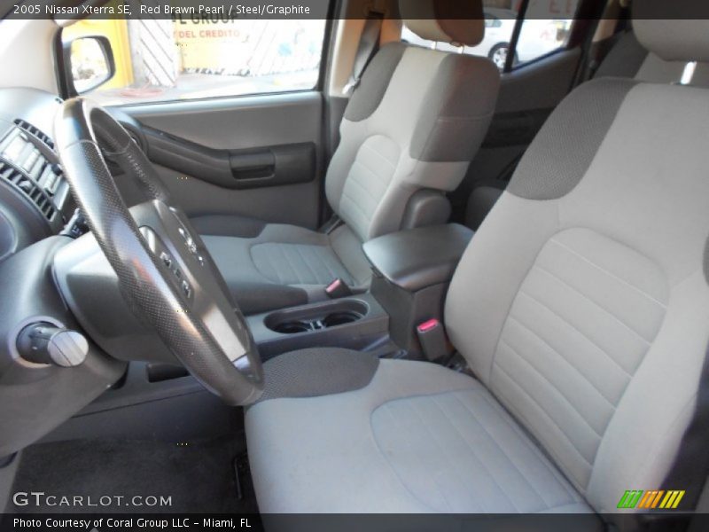 Red Brawn Pearl / Steel/Graphite 2005 Nissan Xterra SE
