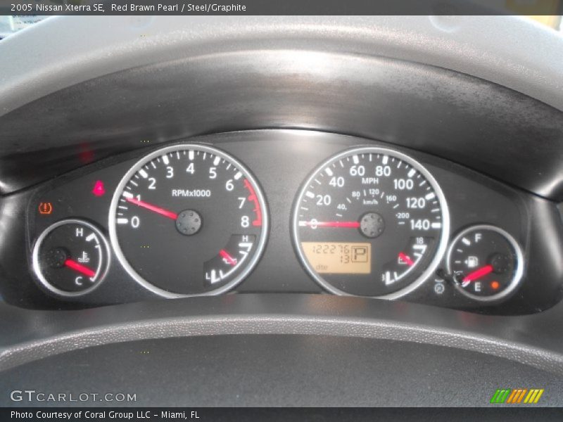 Red Brawn Pearl / Steel/Graphite 2005 Nissan Xterra SE