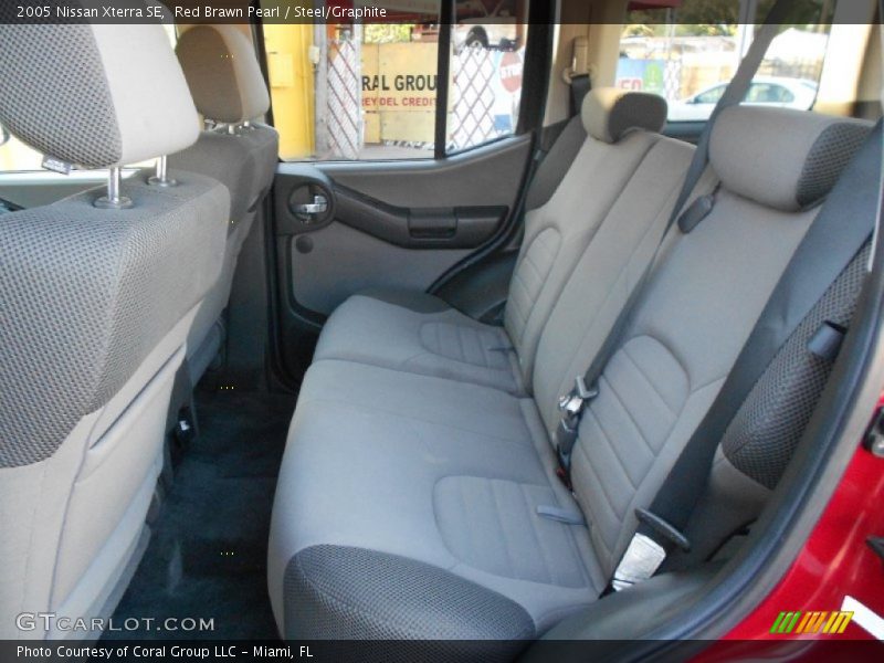 Red Brawn Pearl / Steel/Graphite 2005 Nissan Xterra SE