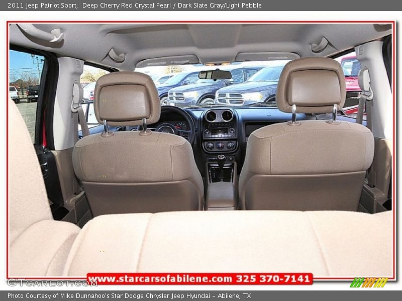 Deep Cherry Red Crystal Pearl / Dark Slate Gray/Light Pebble 2011 Jeep Patriot Sport