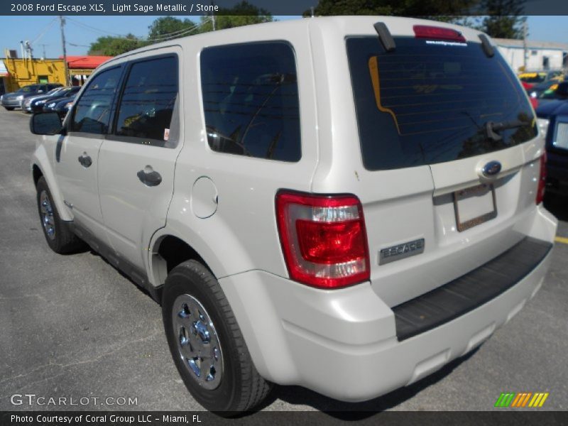 Light Sage Metallic / Stone 2008 Ford Escape XLS