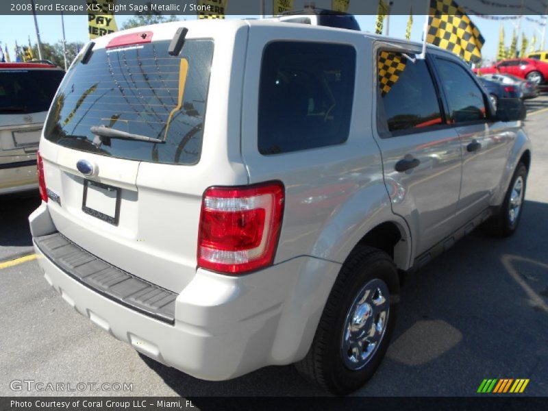 Light Sage Metallic / Stone 2008 Ford Escape XLS