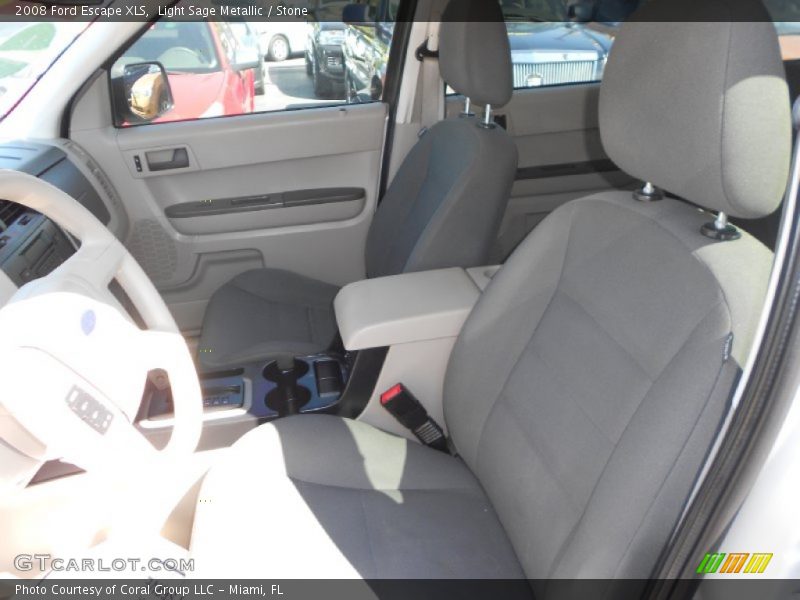 Light Sage Metallic / Stone 2008 Ford Escape XLS