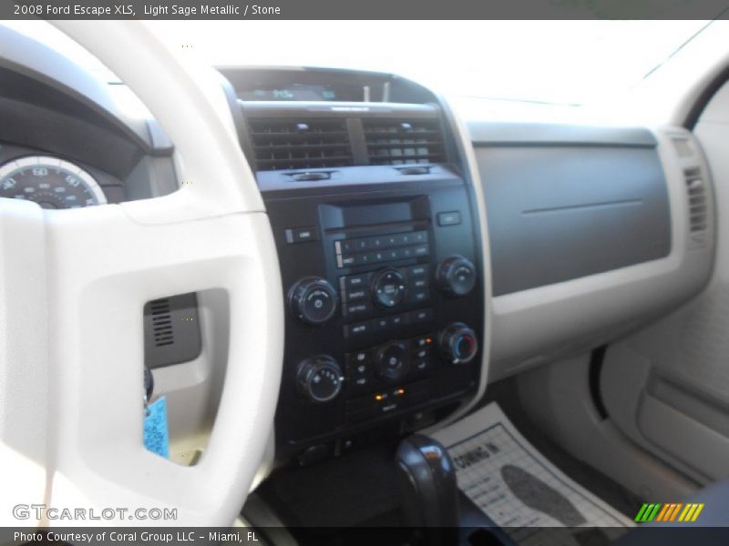 Light Sage Metallic / Stone 2008 Ford Escape XLS
