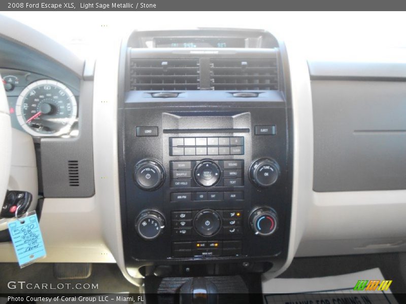 Light Sage Metallic / Stone 2008 Ford Escape XLS
