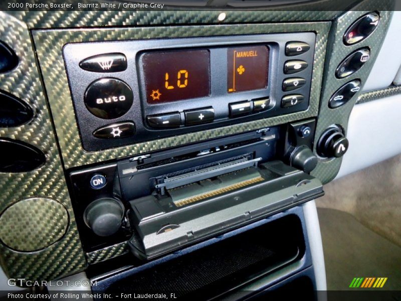 Controls of 2000 Boxster 