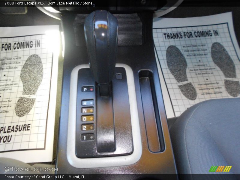 Light Sage Metallic / Stone 2008 Ford Escape XLS