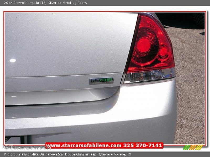 Silver Ice Metallic / Ebony 2012 Chevrolet Impala LTZ