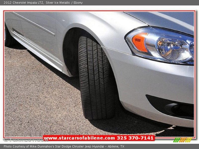 Silver Ice Metallic / Ebony 2012 Chevrolet Impala LTZ