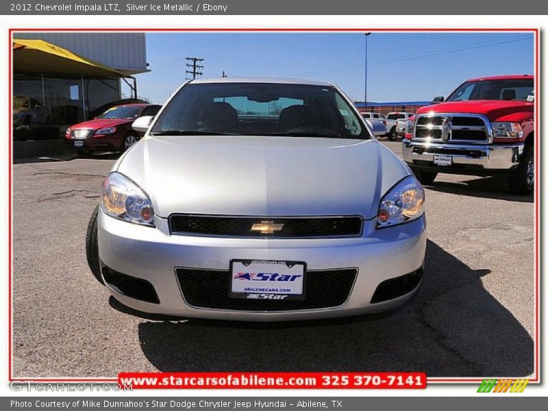Silver Ice Metallic / Ebony 2012 Chevrolet Impala LTZ