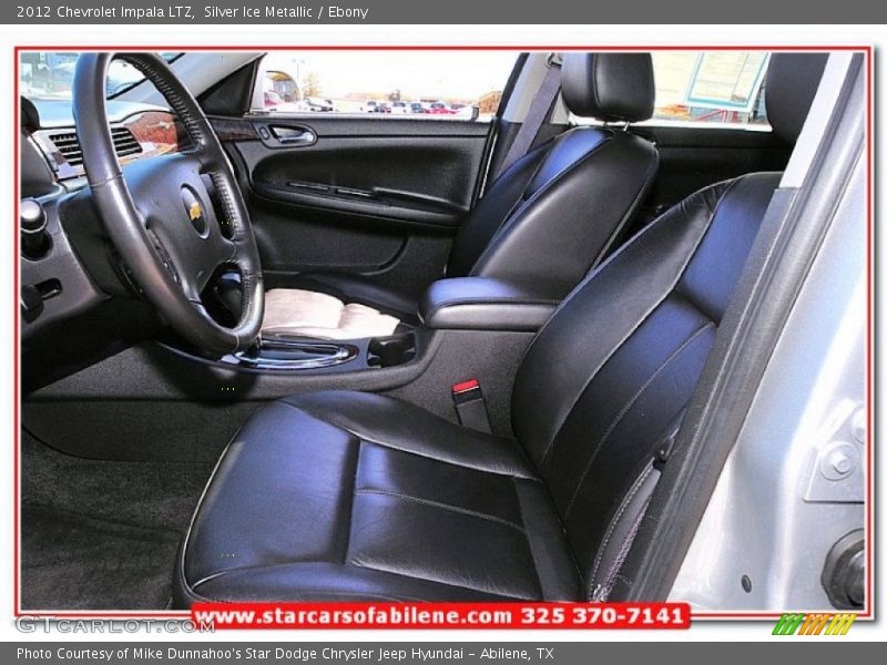 Silver Ice Metallic / Ebony 2012 Chevrolet Impala LTZ