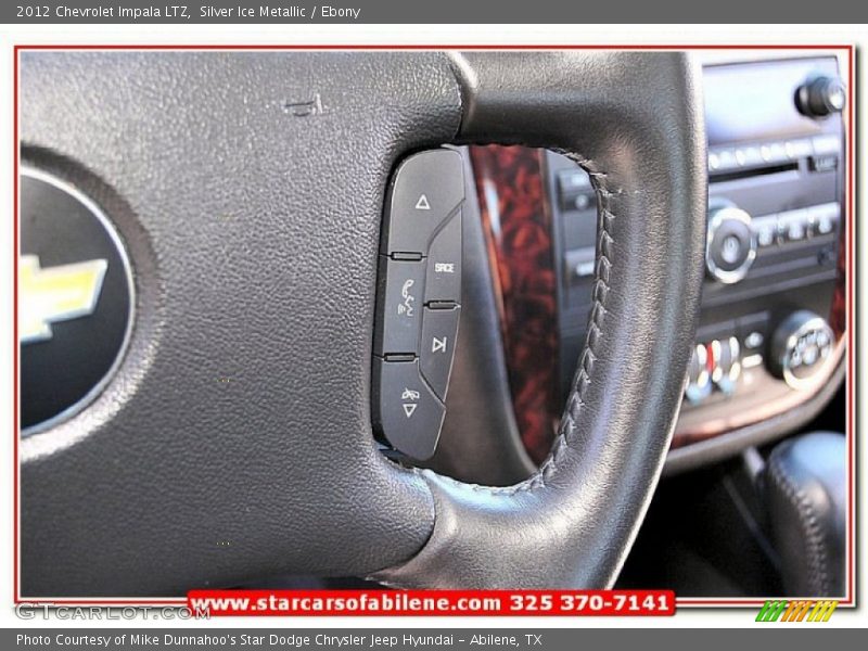 Silver Ice Metallic / Ebony 2012 Chevrolet Impala LTZ