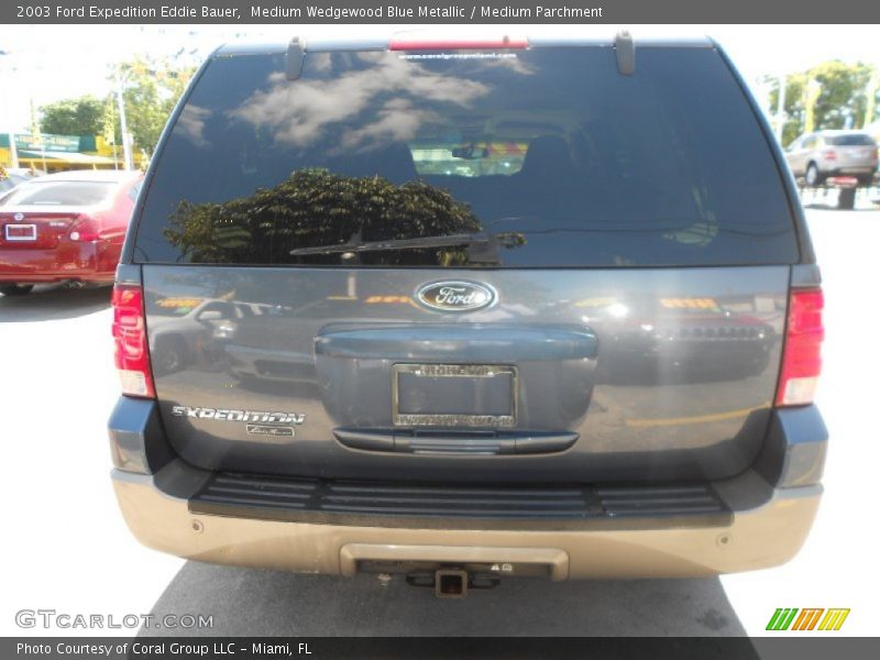 Medium Wedgewood Blue Metallic / Medium Parchment 2003 Ford Expedition Eddie Bauer