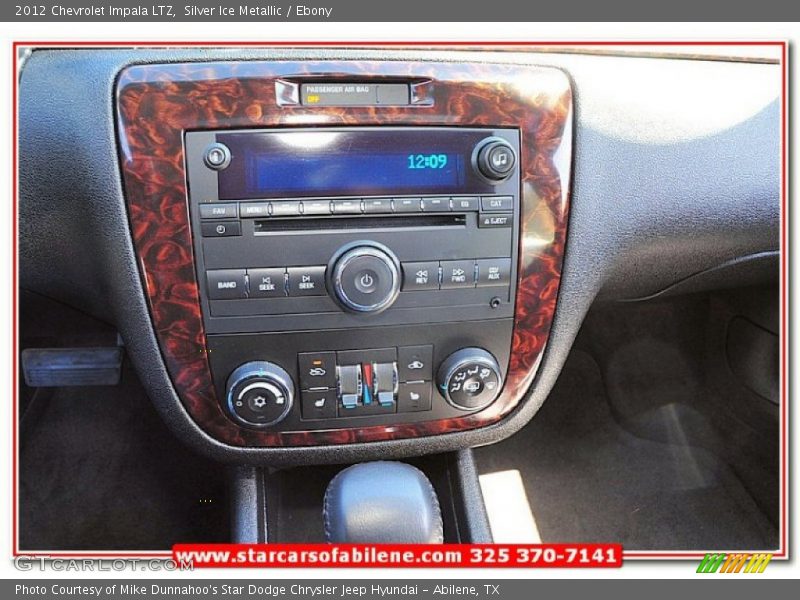 Silver Ice Metallic / Ebony 2012 Chevrolet Impala LTZ