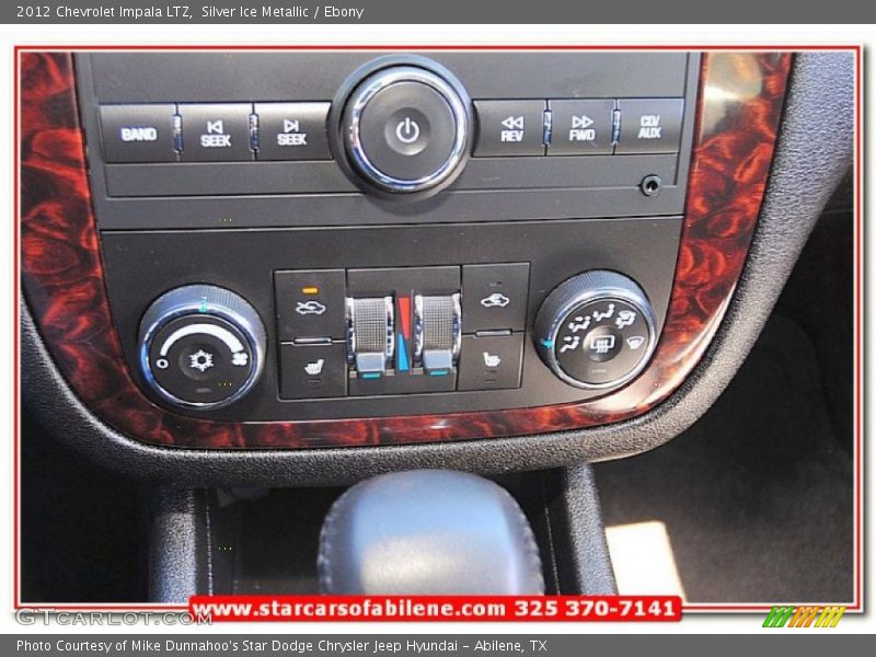 Silver Ice Metallic / Ebony 2012 Chevrolet Impala LTZ