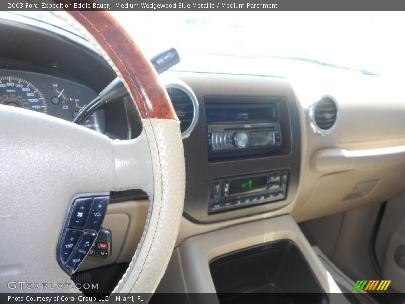 Medium Wedgewood Blue Metallic / Medium Parchment 2003 Ford Expedition Eddie Bauer