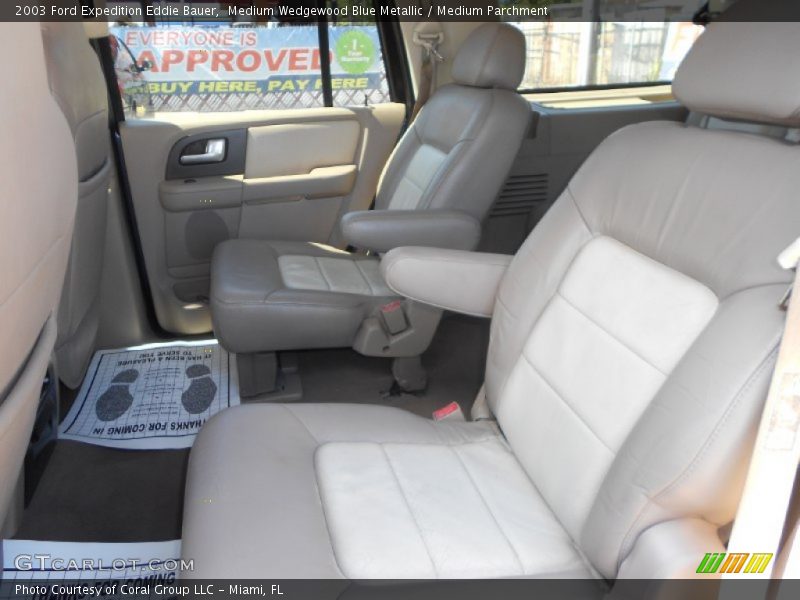 Medium Wedgewood Blue Metallic / Medium Parchment 2003 Ford Expedition Eddie Bauer
