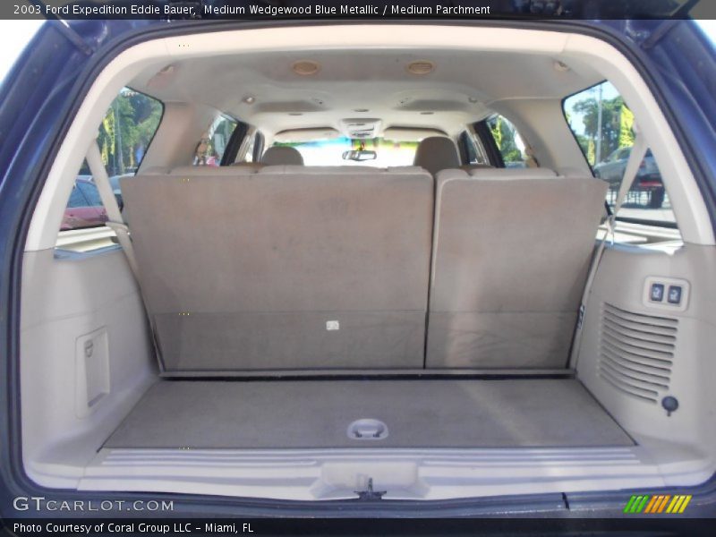 Medium Wedgewood Blue Metallic / Medium Parchment 2003 Ford Expedition Eddie Bauer