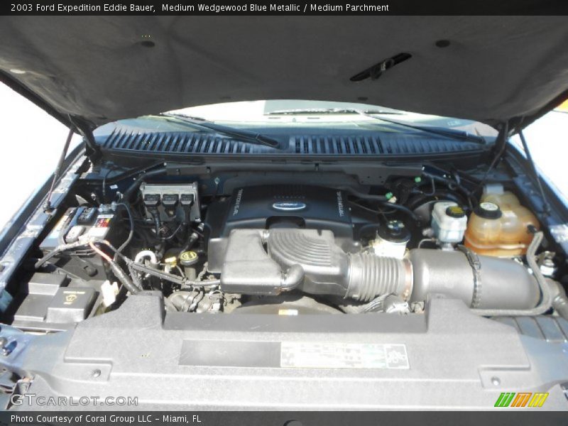 Medium Wedgewood Blue Metallic / Medium Parchment 2003 Ford Expedition Eddie Bauer