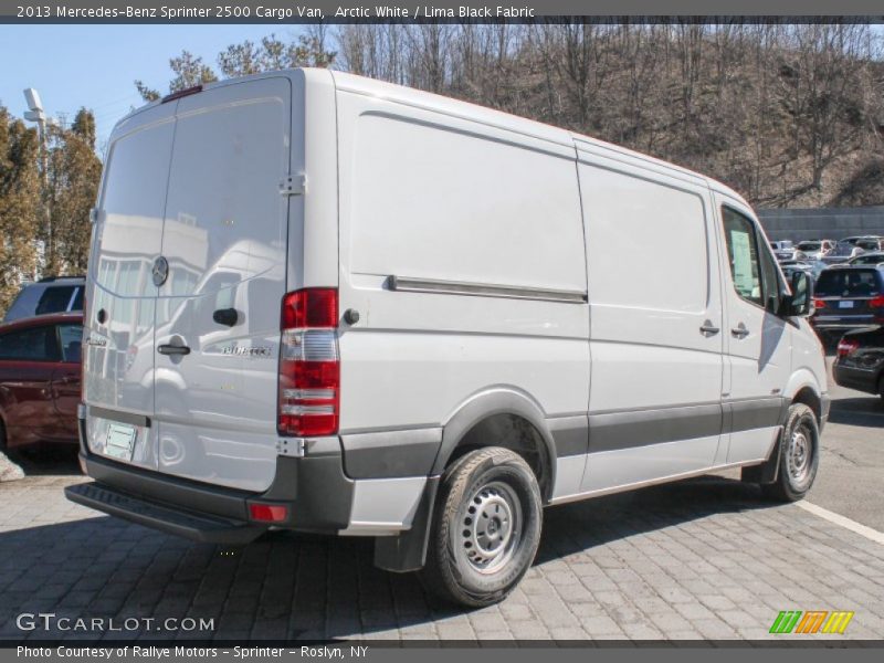 Arctic White / Lima Black Fabric 2013 Mercedes-Benz Sprinter 2500 Cargo Van