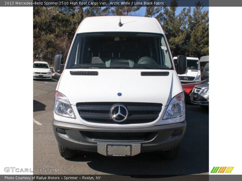 Arctic White / Lima Black Fabric 2013 Mercedes-Benz Sprinter 3500 High Roof Cargo Van