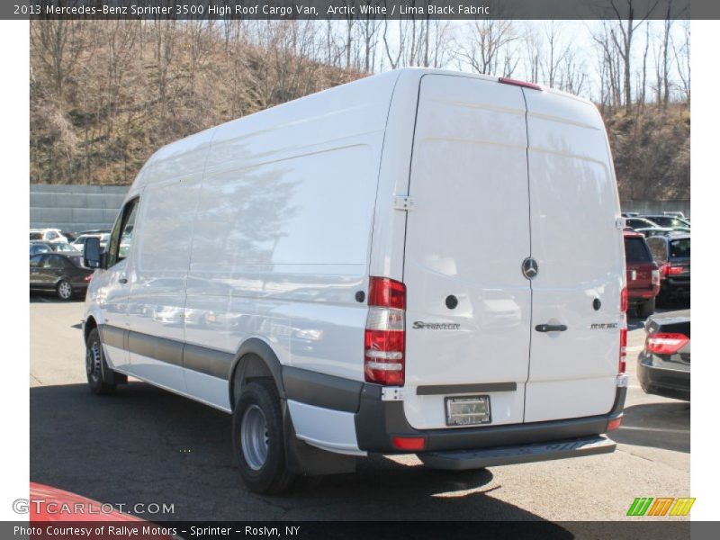 Arctic White / Lima Black Fabric 2013 Mercedes-Benz Sprinter 3500 High Roof Cargo Van