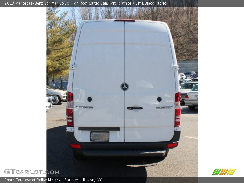 Arctic White / Lima Black Fabric 2013 Mercedes-Benz Sprinter 3500 High Roof Cargo Van