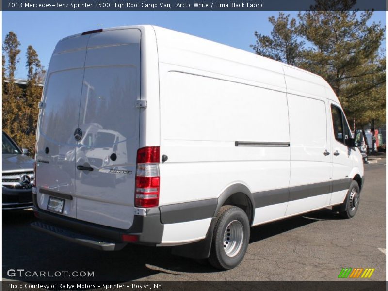 Arctic White / Lima Black Fabric 2013 Mercedes-Benz Sprinter 3500 High Roof Cargo Van