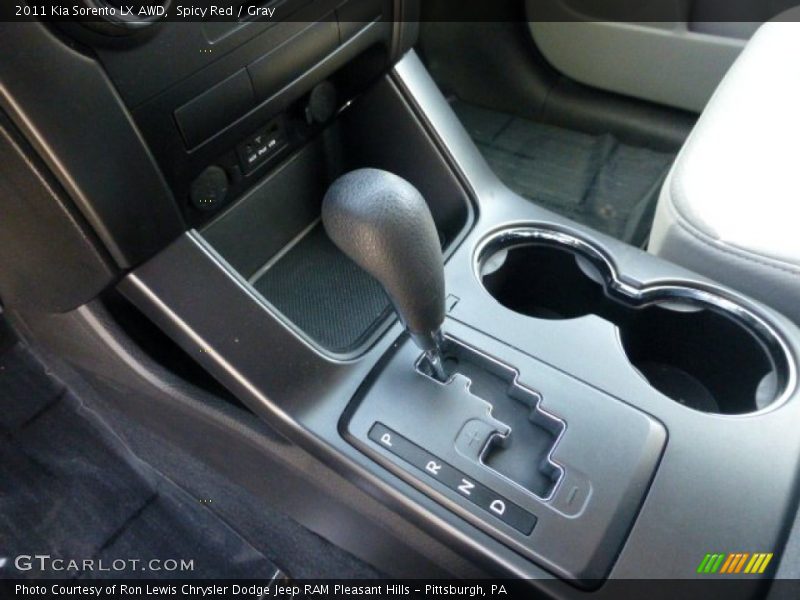 Spicy Red / Gray 2011 Kia Sorento LX AWD