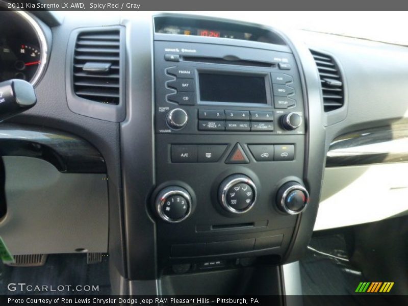 Spicy Red / Gray 2011 Kia Sorento LX AWD