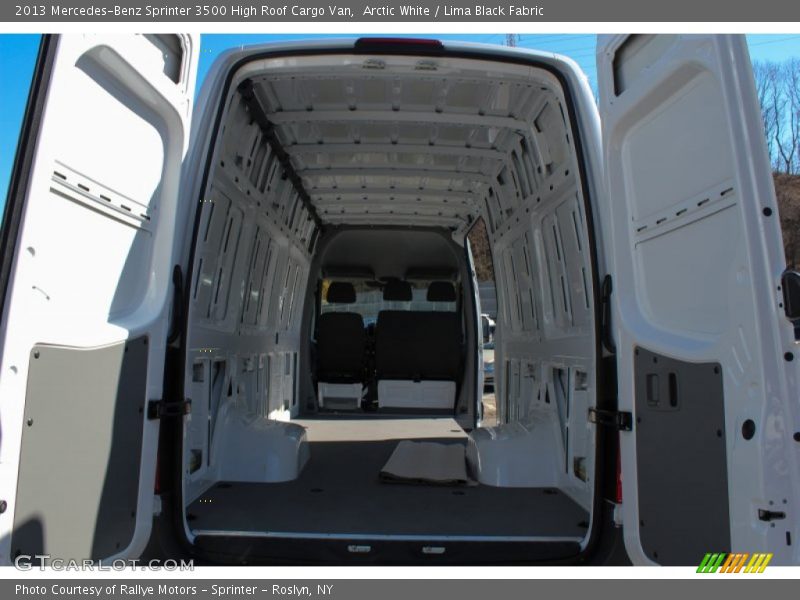 Arctic White / Lima Black Fabric 2013 Mercedes-Benz Sprinter 3500 High Roof Cargo Van
