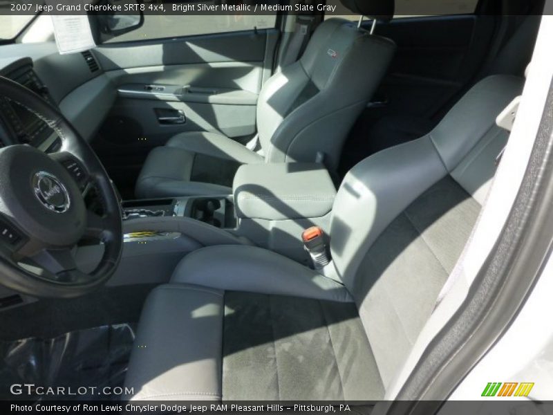 Bright Silver Metallic / Medium Slate Gray 2007 Jeep Grand Cherokee SRT8 4x4