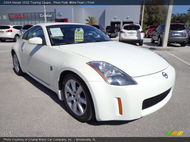 Pikes Peak White Pearl / Frost 2004 Nissan 350Z Touring Coupe