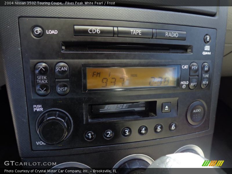 Audio System of 2004 350Z Touring Coupe