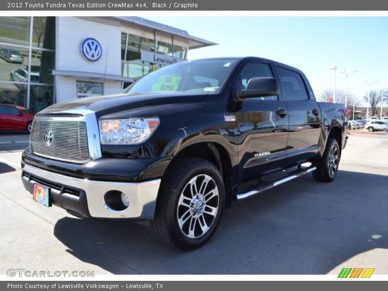 Black / Graphite 2012 Toyota Tundra Texas Edition CrewMax 4x4