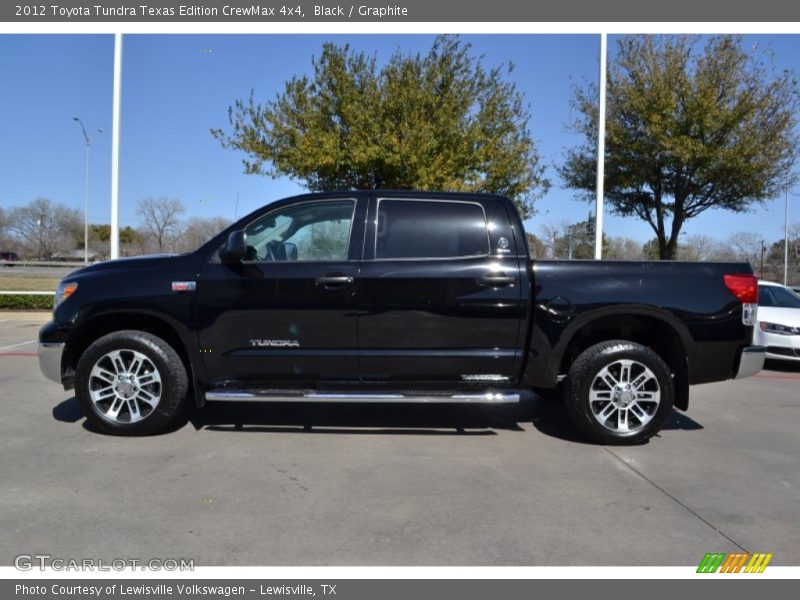 Black / Graphite 2012 Toyota Tundra Texas Edition CrewMax 4x4