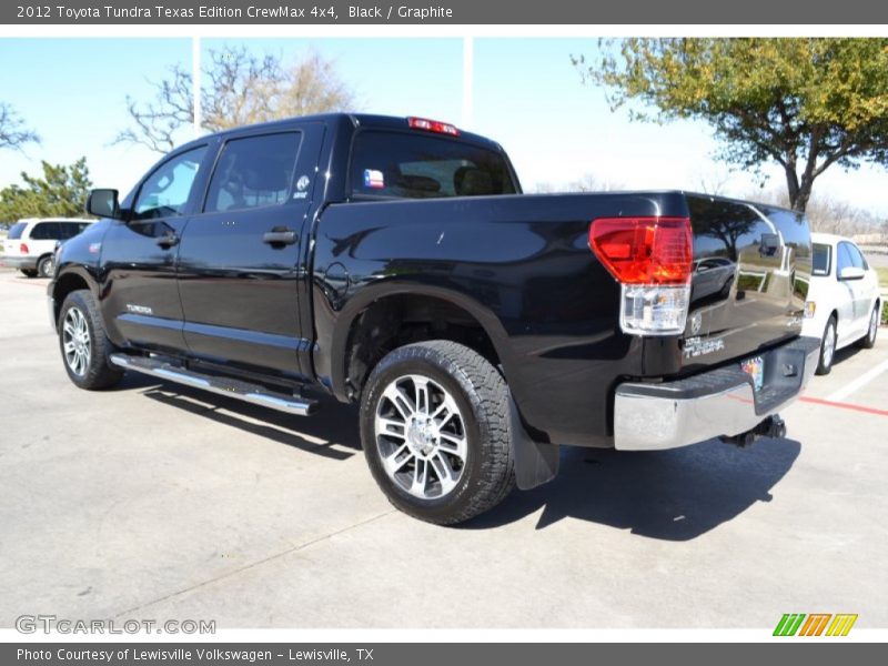 Black / Graphite 2012 Toyota Tundra Texas Edition CrewMax 4x4