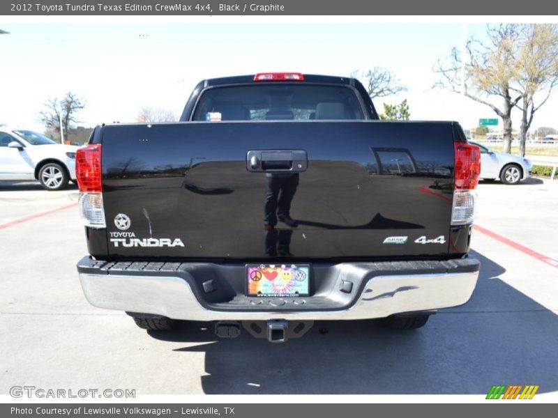 Black / Graphite 2012 Toyota Tundra Texas Edition CrewMax 4x4