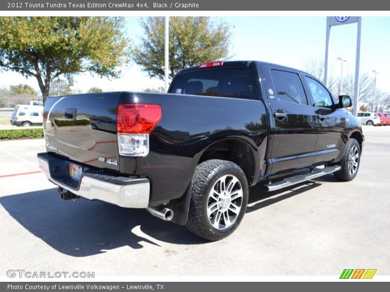 Black / Graphite 2012 Toyota Tundra Texas Edition CrewMax 4x4