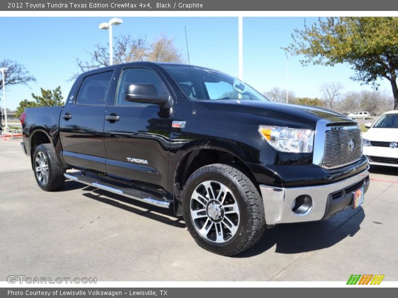 Black / Graphite 2012 Toyota Tundra Texas Edition CrewMax 4x4