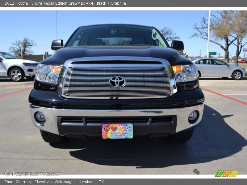 Black / Graphite 2012 Toyota Tundra Texas Edition CrewMax 4x4
