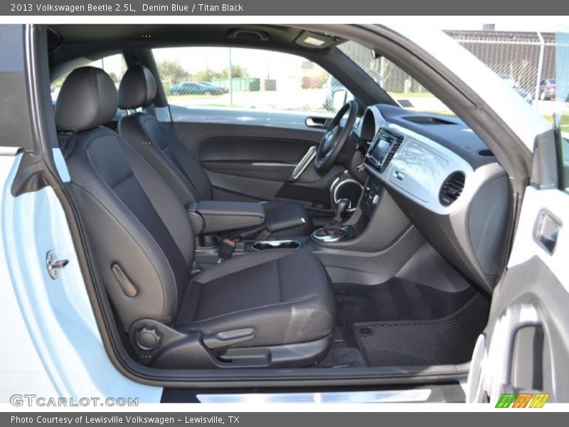 Denim Blue / Titan Black 2013 Volkswagen Beetle 2.5L