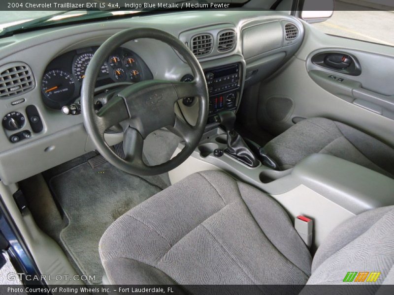 Indigo Blue Metallic / Medium Pewter 2004 Chevrolet TrailBlazer EXT LS 4x4