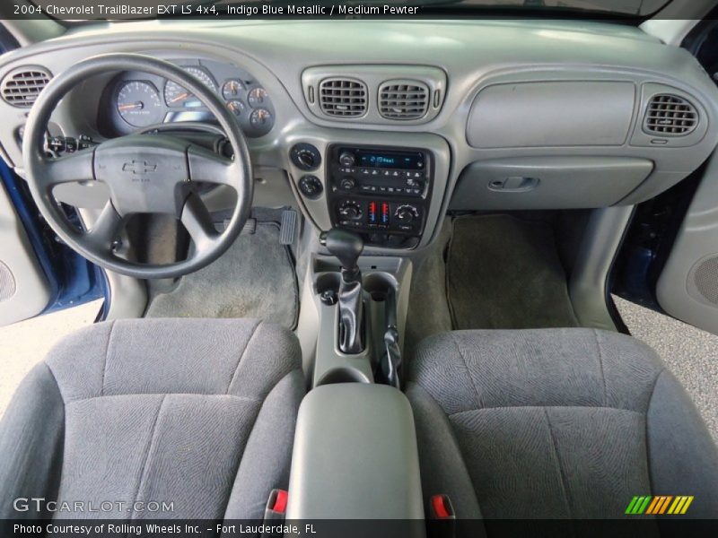Indigo Blue Metallic / Medium Pewter 2004 Chevrolet TrailBlazer EXT LS 4x4