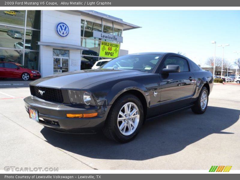 Alloy Metallic / Light Graphite 2009 Ford Mustang V6 Coupe