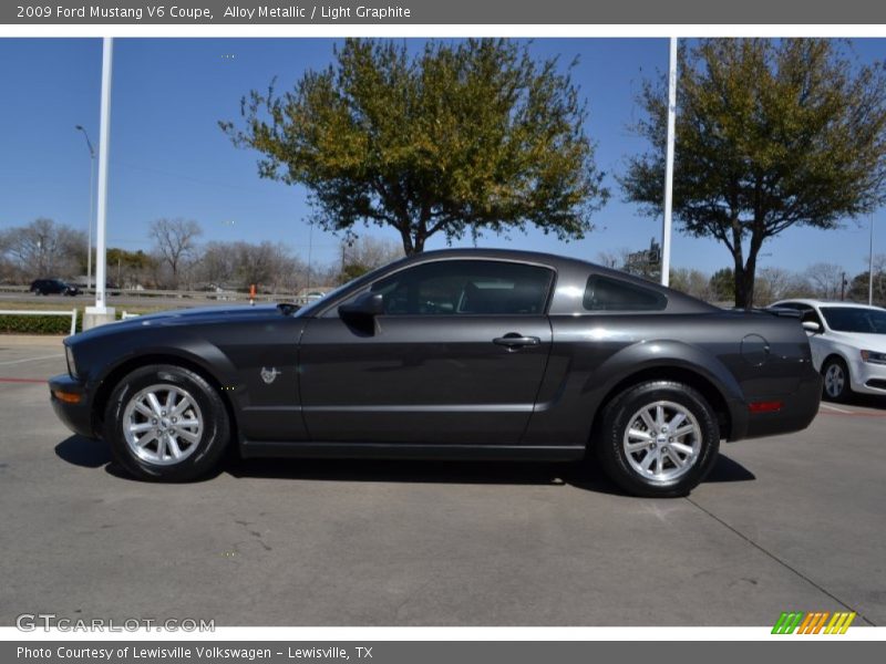 Alloy Metallic / Light Graphite 2009 Ford Mustang V6 Coupe