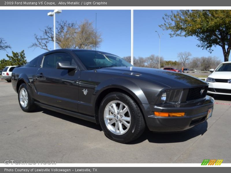 Alloy Metallic / Light Graphite 2009 Ford Mustang V6 Coupe